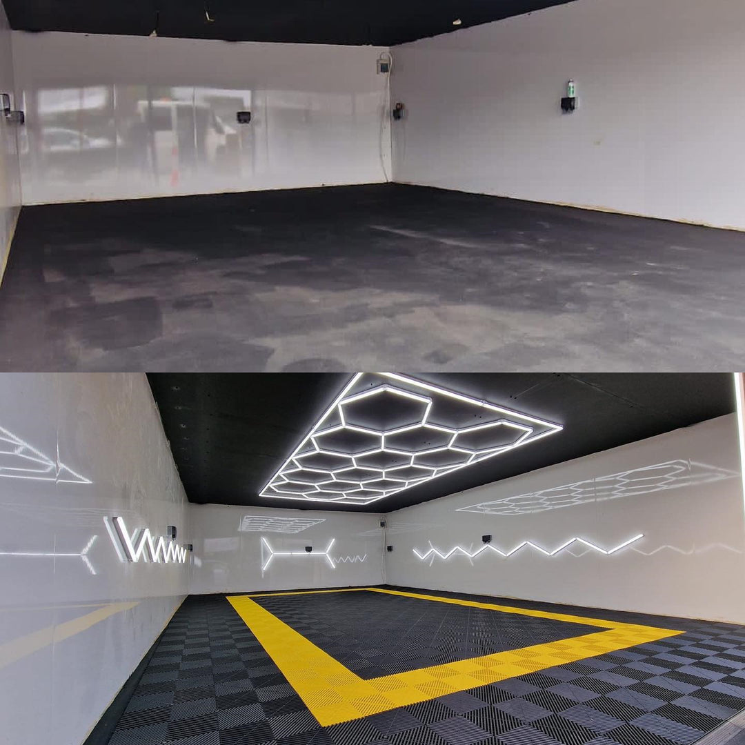 Modular Tile HEX light Pieces